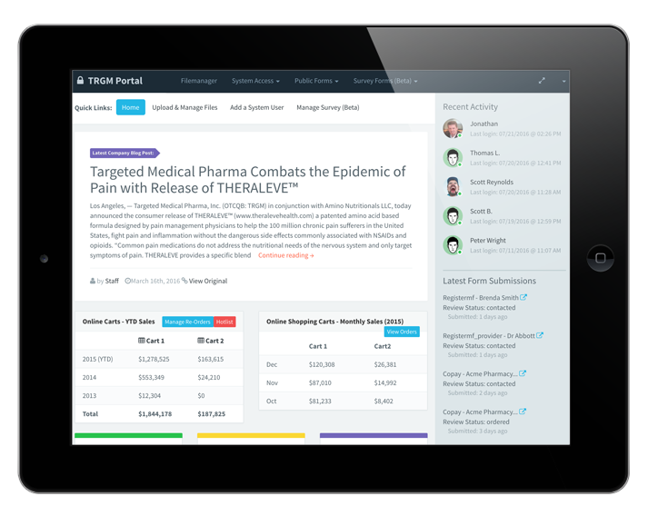 TRGM Company Portal